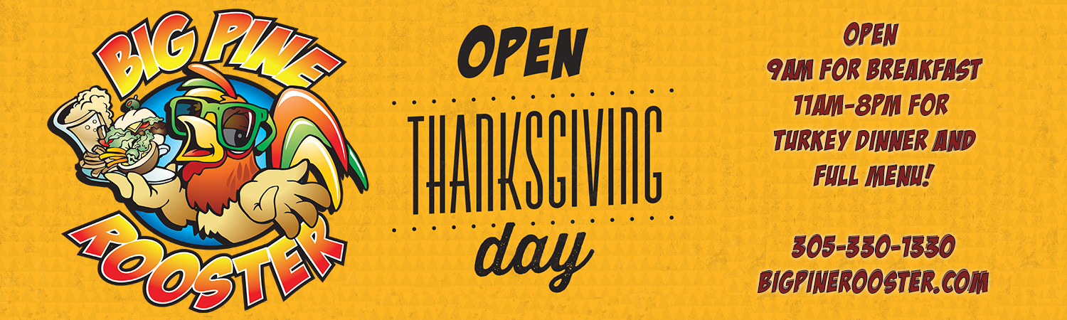 Open Thanksgiving Day 9am-8pm